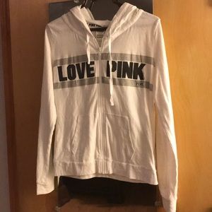 Victoria’s Secret Pink zip up hoodie